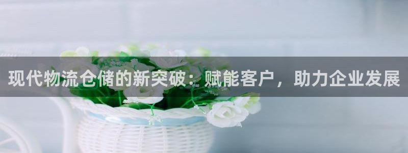 豪门国际注册网页版：现代物流仓储的新