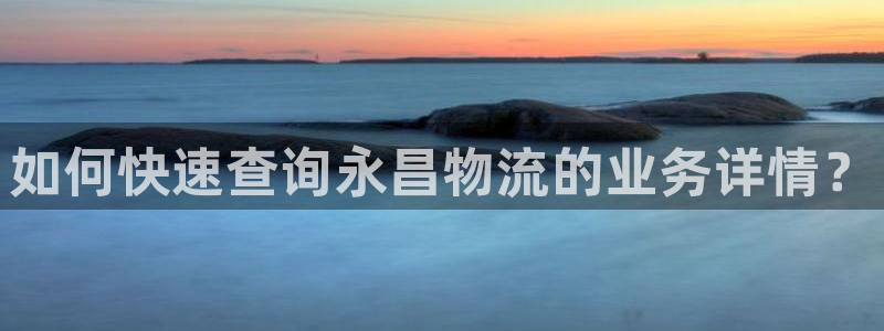 豪门国际官网预测：如何快速查询永昌物